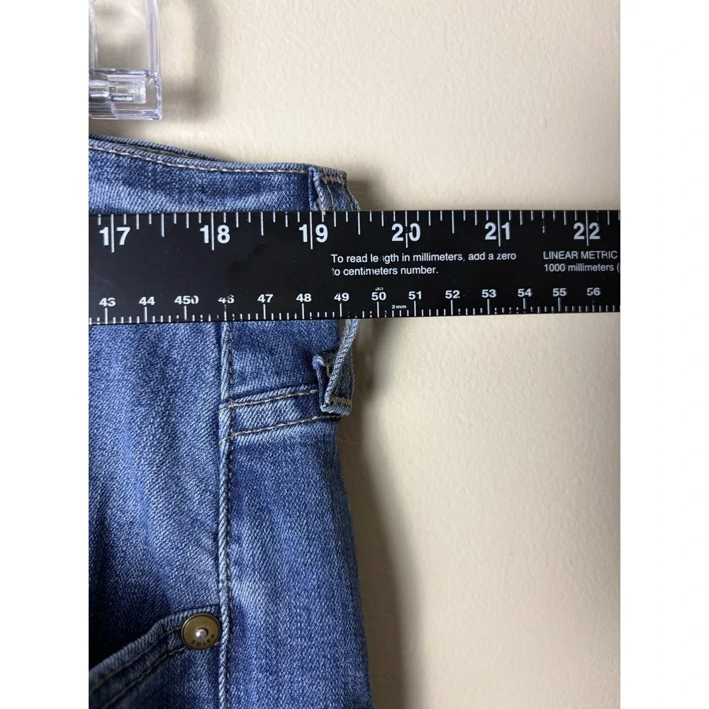 Paige Jeans Mens 38 Blue Federal Stretch Mid Rise Comfort Denim Casual